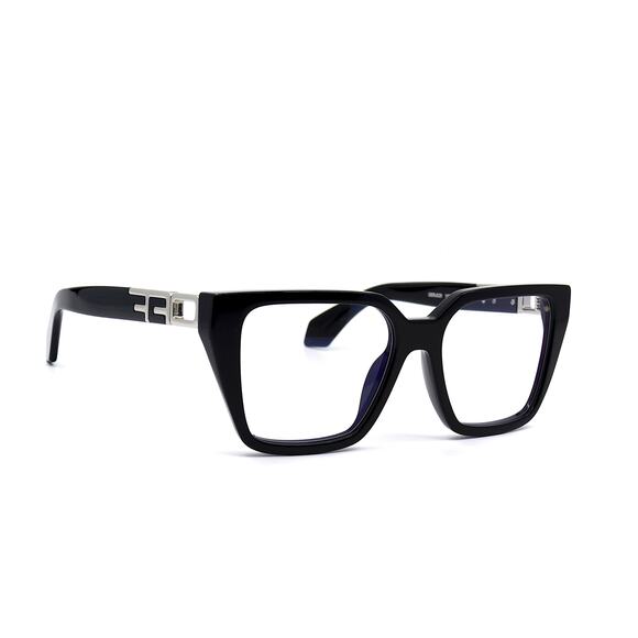 NEW! OFF-WHITE STYLE-20 OERJ029 BLACK AUTHENTIC EYEGLASSES FRAME - Picture 1 of 12